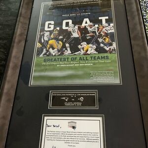 Brady goat poster framed